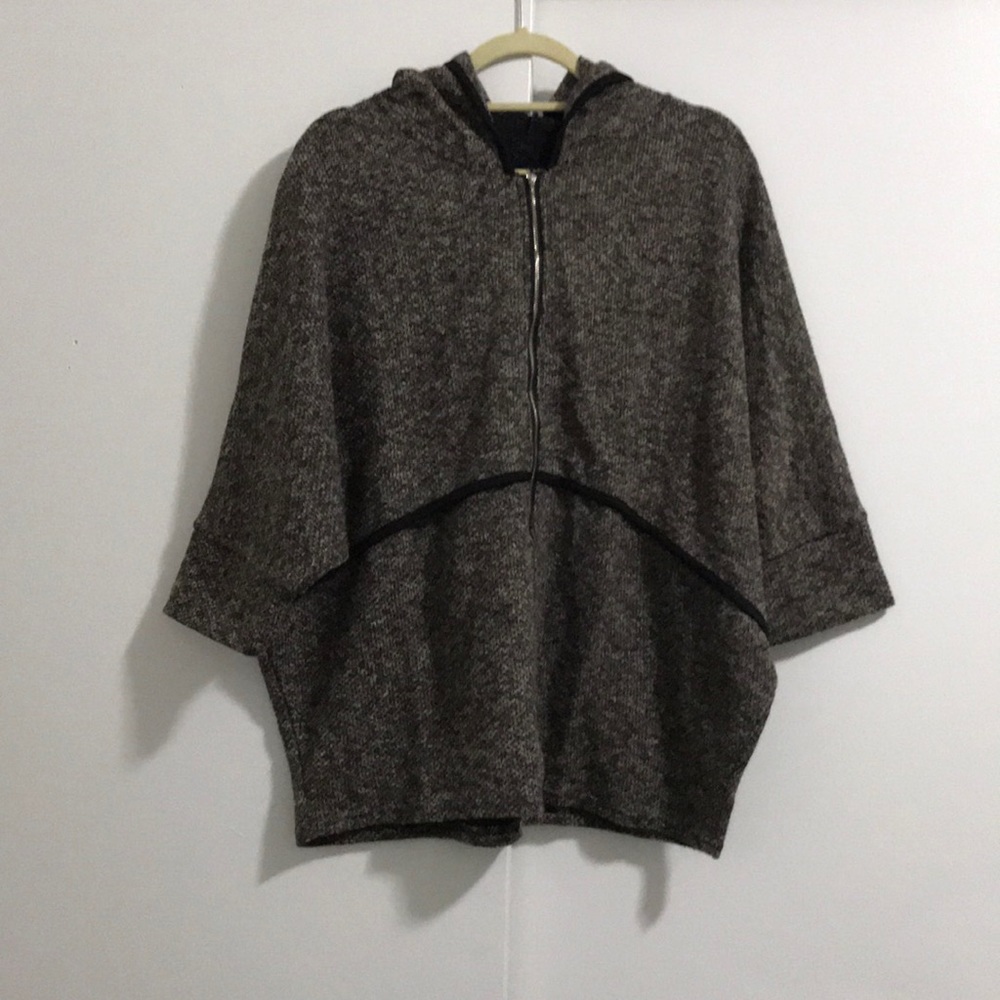 Batwing Poncho Sweater